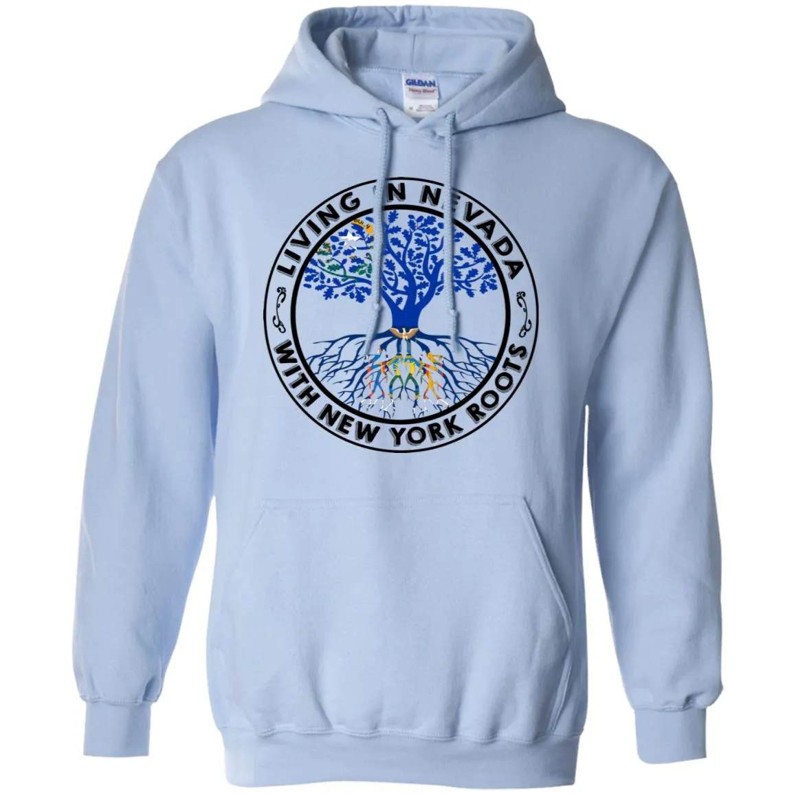 Living In Nevada With New York Roots T-Shirt