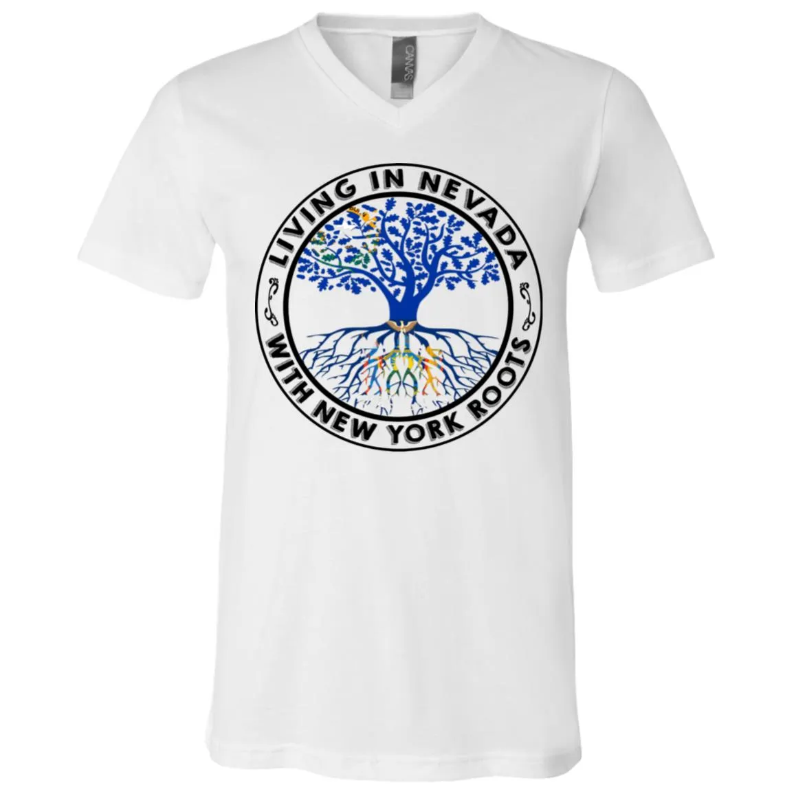 Living In Nevada With New York Roots T-Shirt