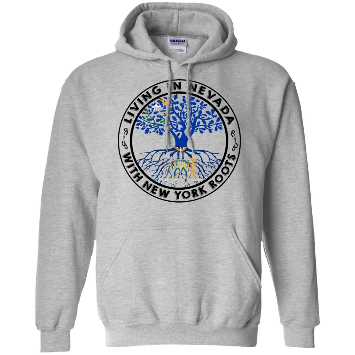Living In Nevada With New York Roots T-Shirt