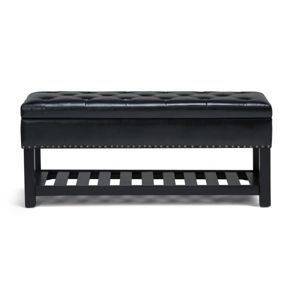 Lomond Ottoman Bench in Vegan Leather
