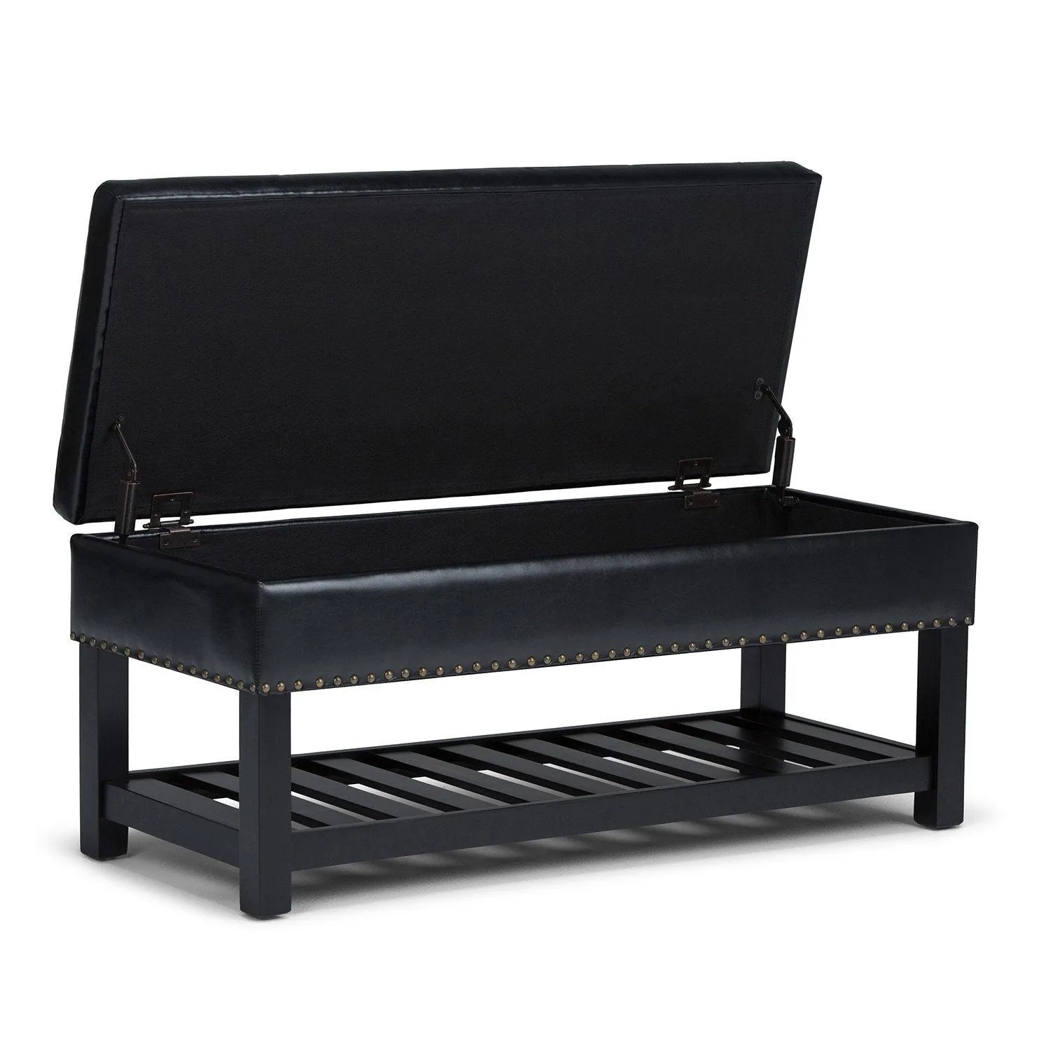 Lomond Ottoman Bench in Vegan Leather