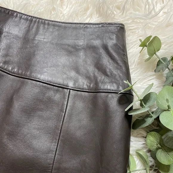 Lord and Taylor Vintage Leather Skirt