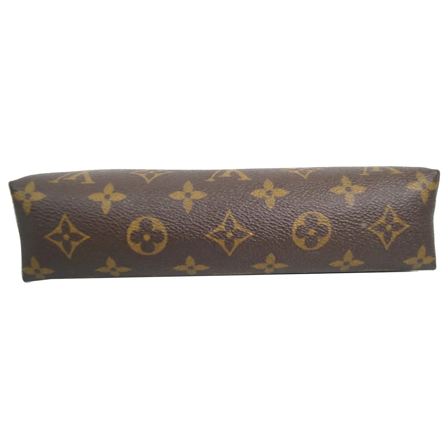 LOUIS VUITTON Monogram Canvas Cosmetic Pouch Brown