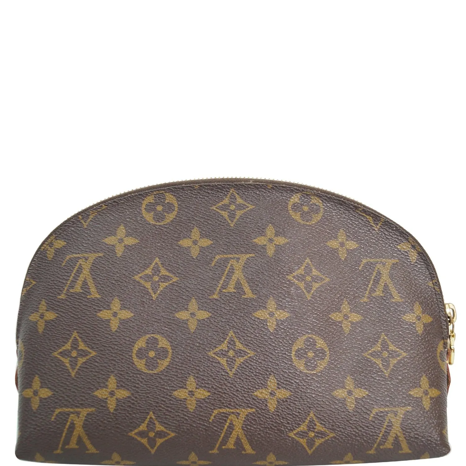 LOUIS VUITTON Monogram Canvas Cosmetic Pouch Brown