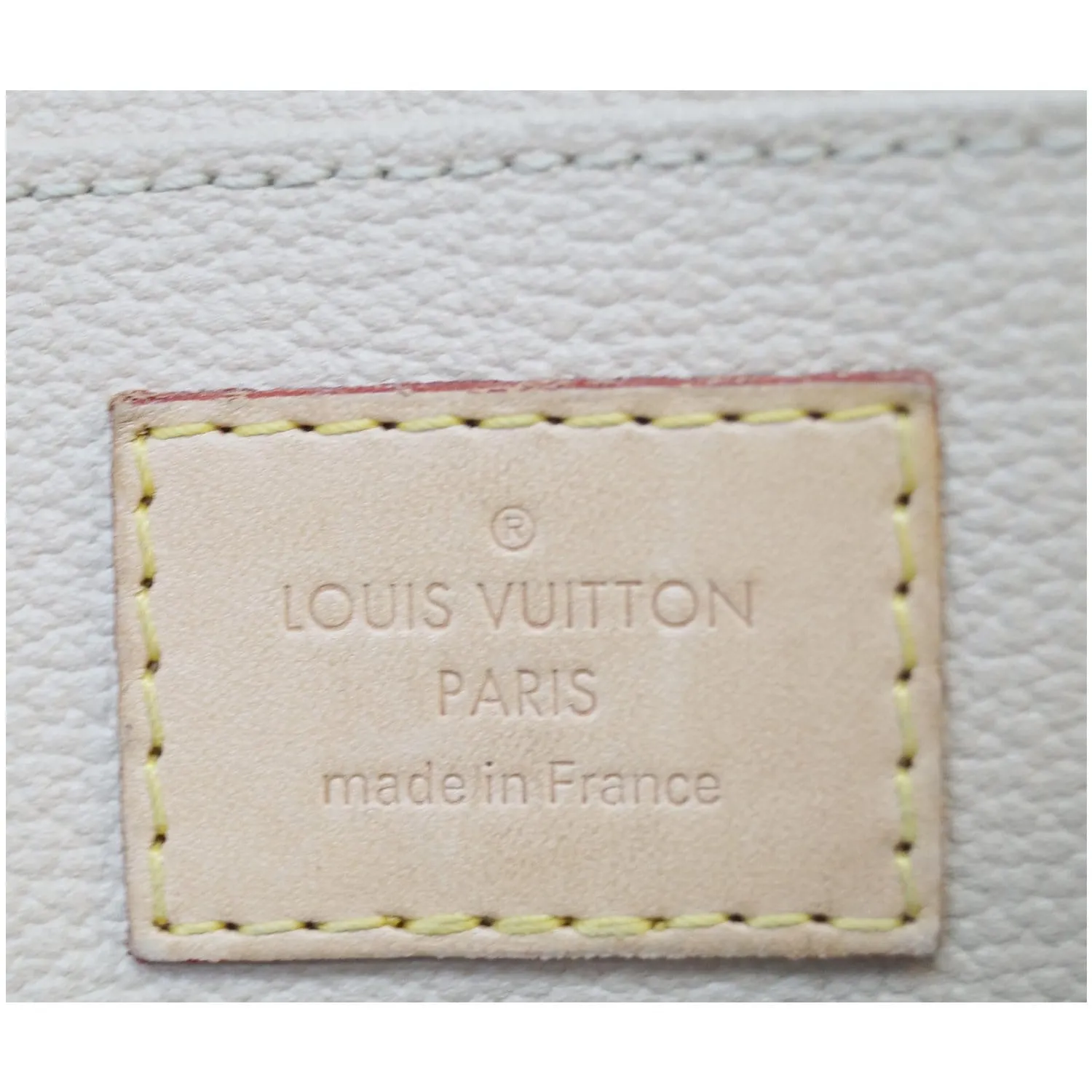 LOUIS VUITTON Monogram Canvas Cosmetic Pouch Brown
