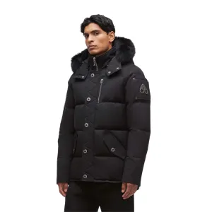 MOOSE KNUCKLES ORIGINAL 3Q FUR BLACK/BLACK