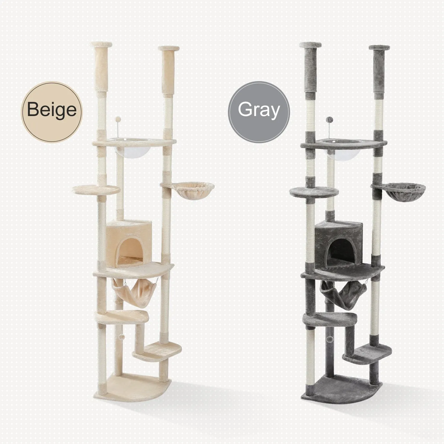 Multi-Level Cat Sisal Tower
