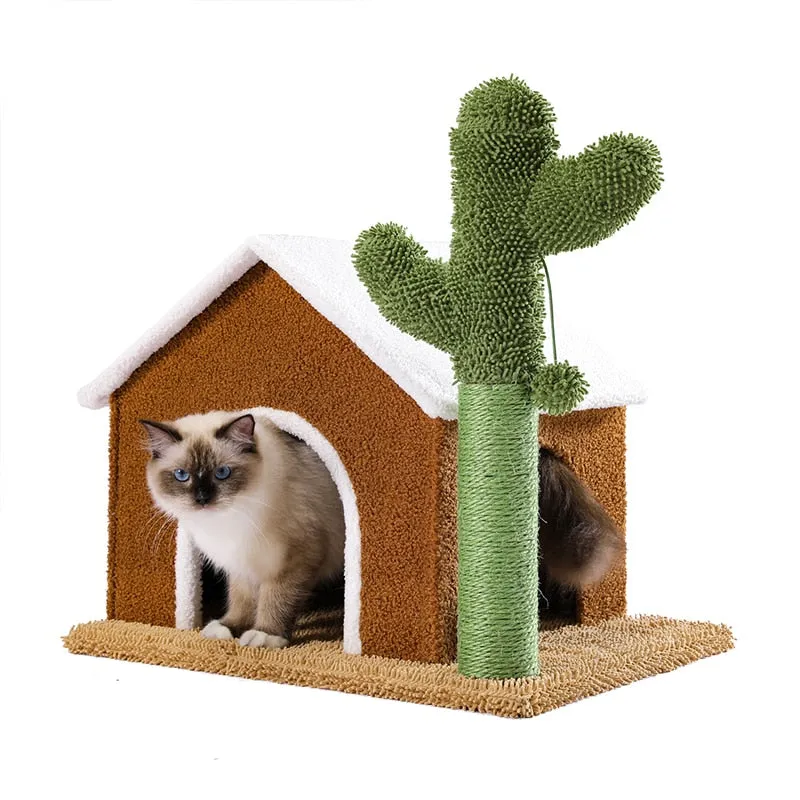 Multi-Level Cat Sisal Tower