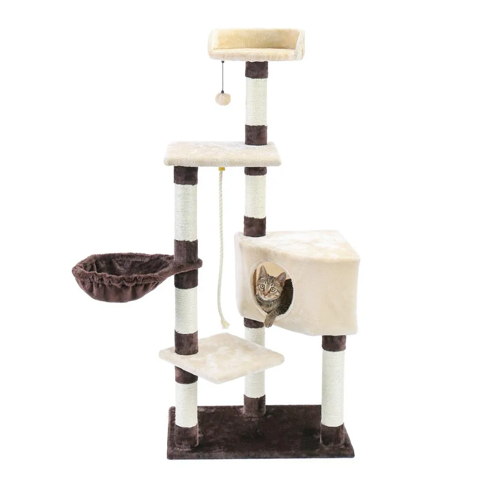 Multi-Level Cat Sisal Tower