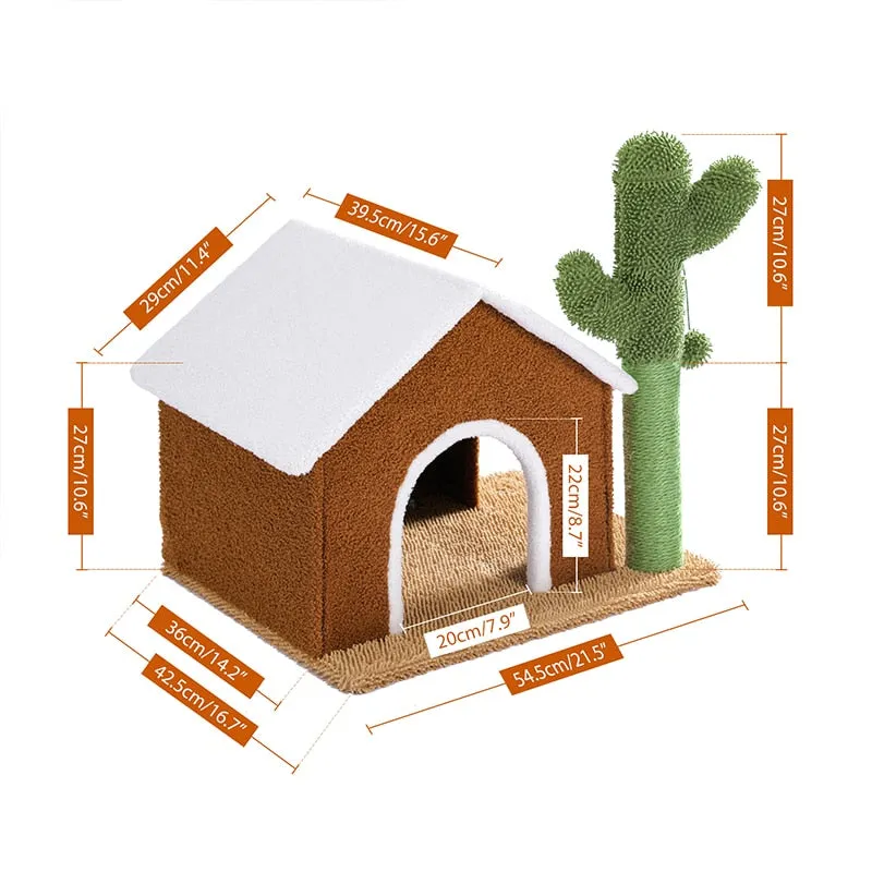 Multi-Level Cat Sisal Tower