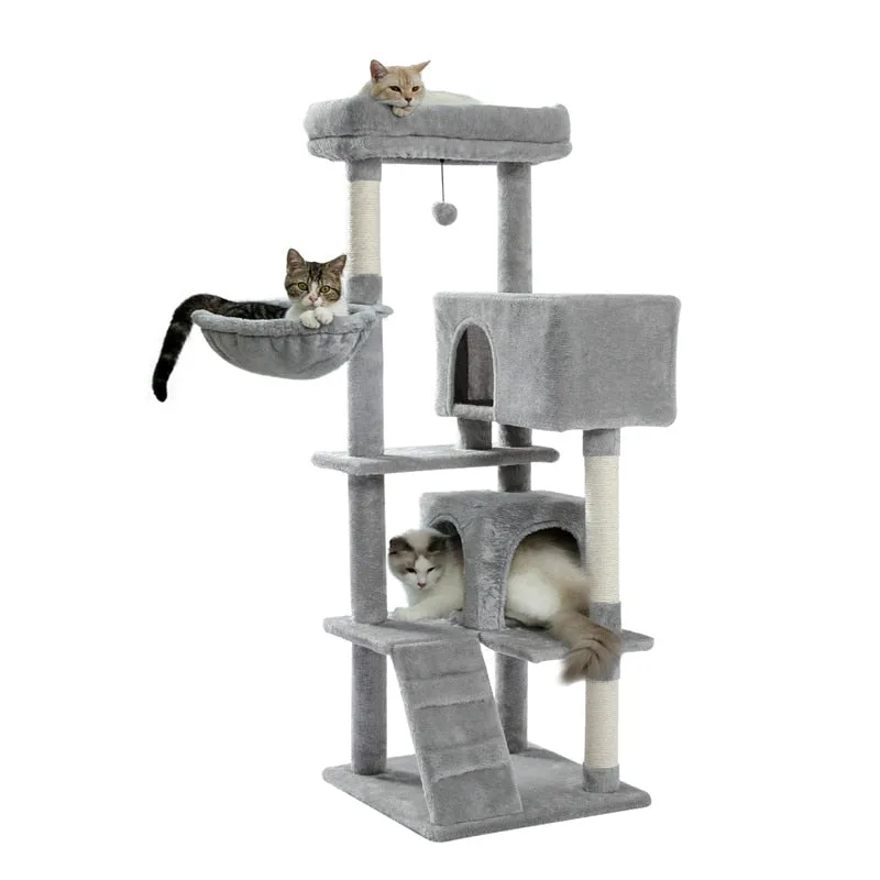 Multi-Level Cat Sisal Tower