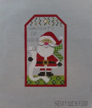 Naughty or Nice Tag Ornament