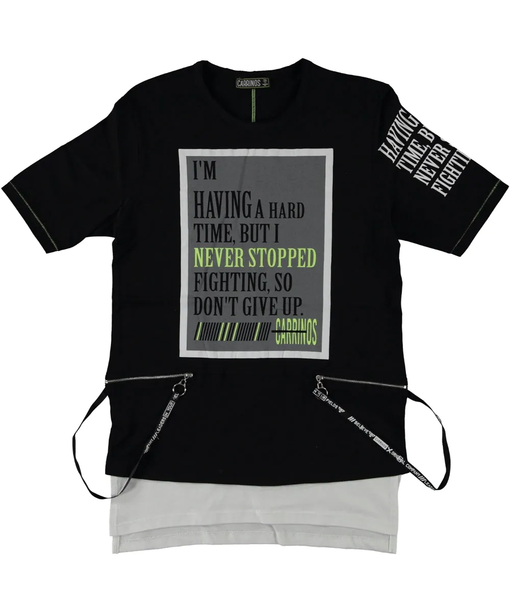 Never Give Up T-Shirt