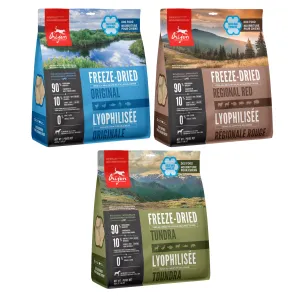 Orijen Freeze Dried Dog Foods