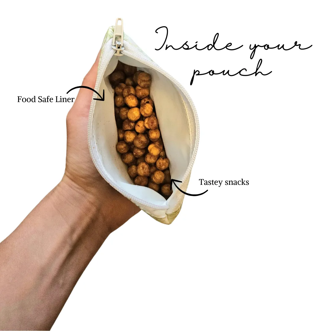 Owls Reusable Food Safe Pouch
