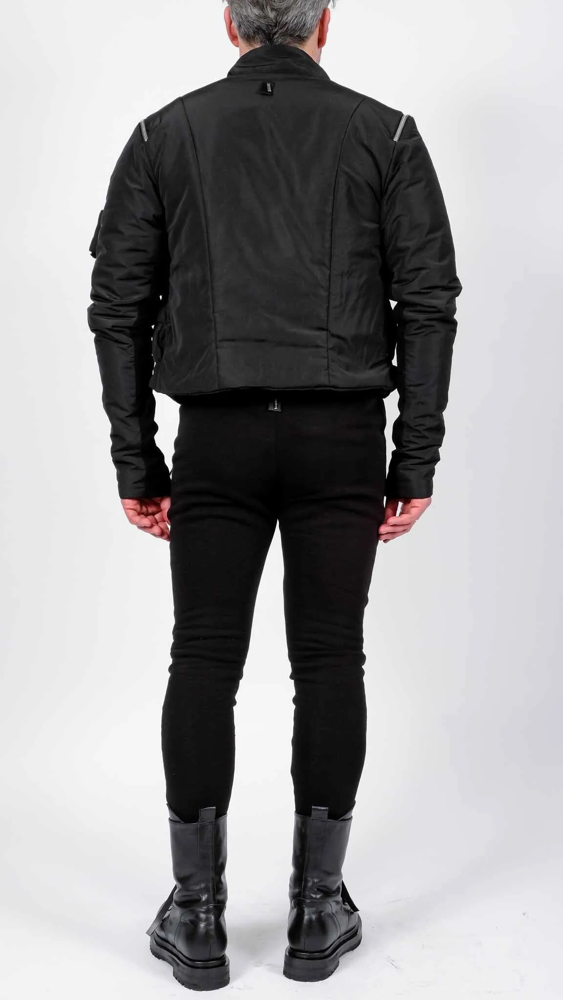 Padded Jacket with Zippers