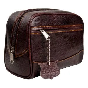 Parker Leather Dopp Kit Large