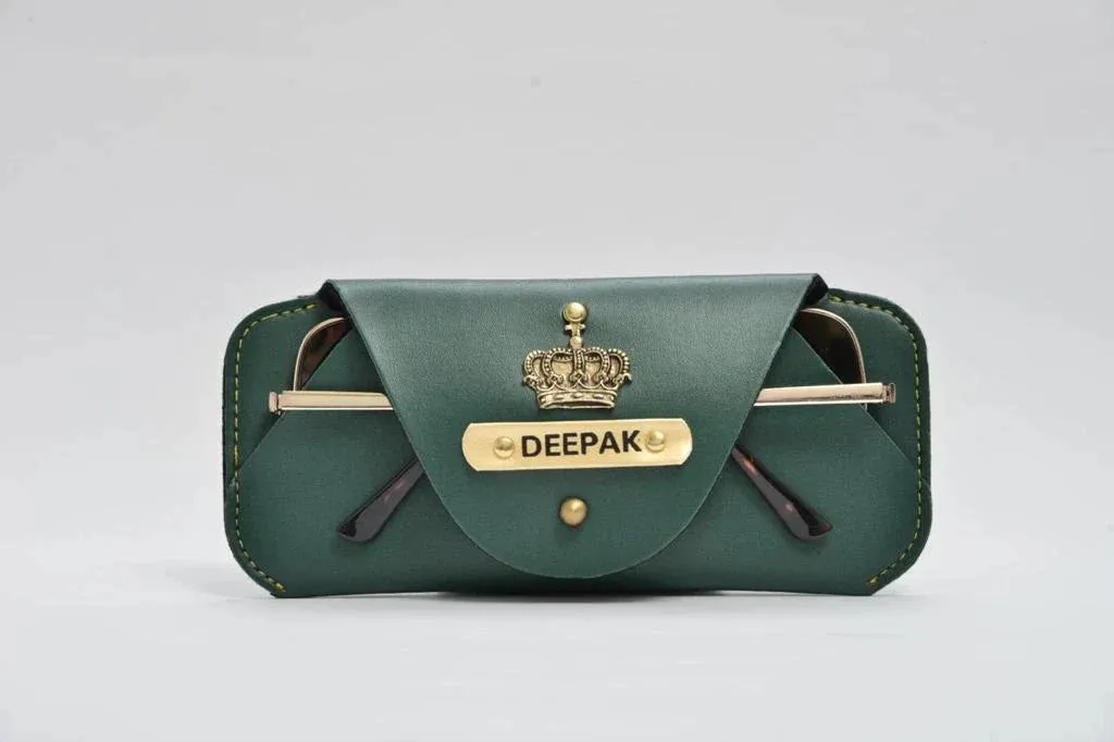 Personalized Eyewear Case 2.0 - Olive Green