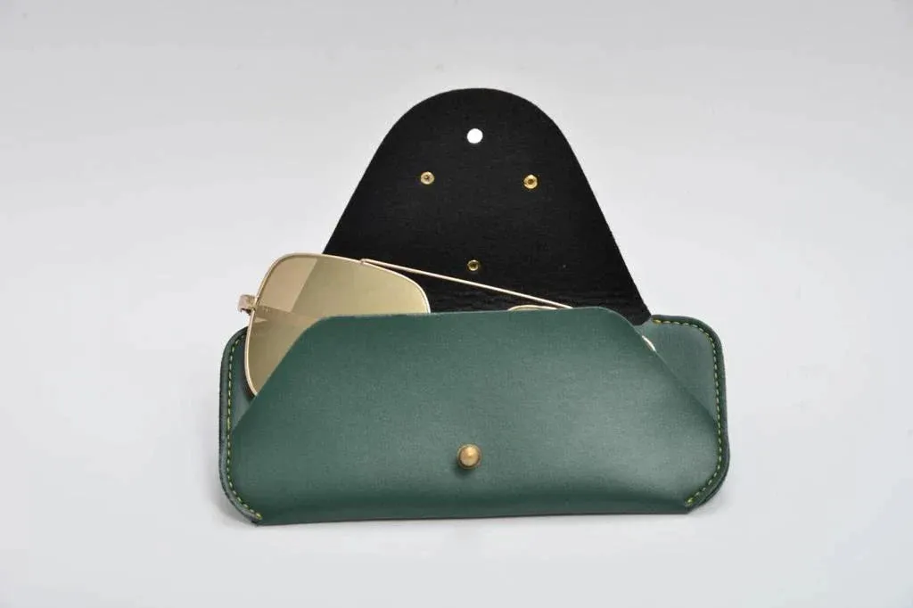 Personalized Eyewear Case 2.0 - Olive Green