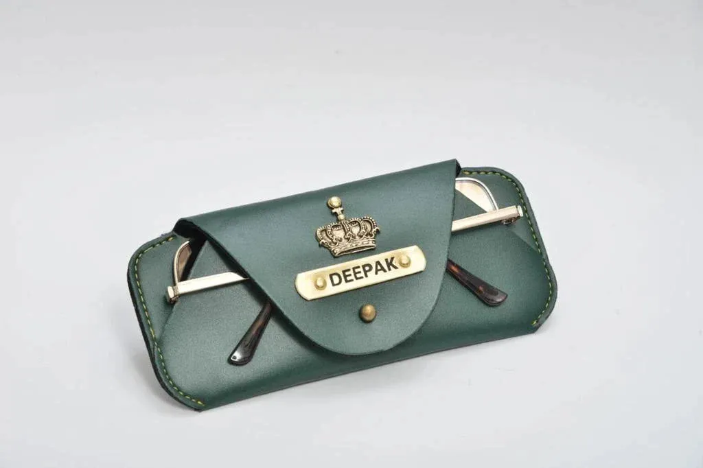 Personalized Eyewear Case 2.0 - Olive Green