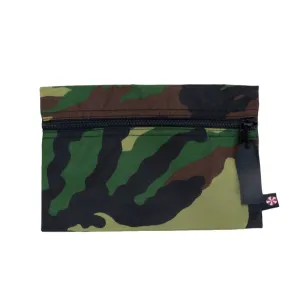 Personalized Nylon Camo Flat Pouch