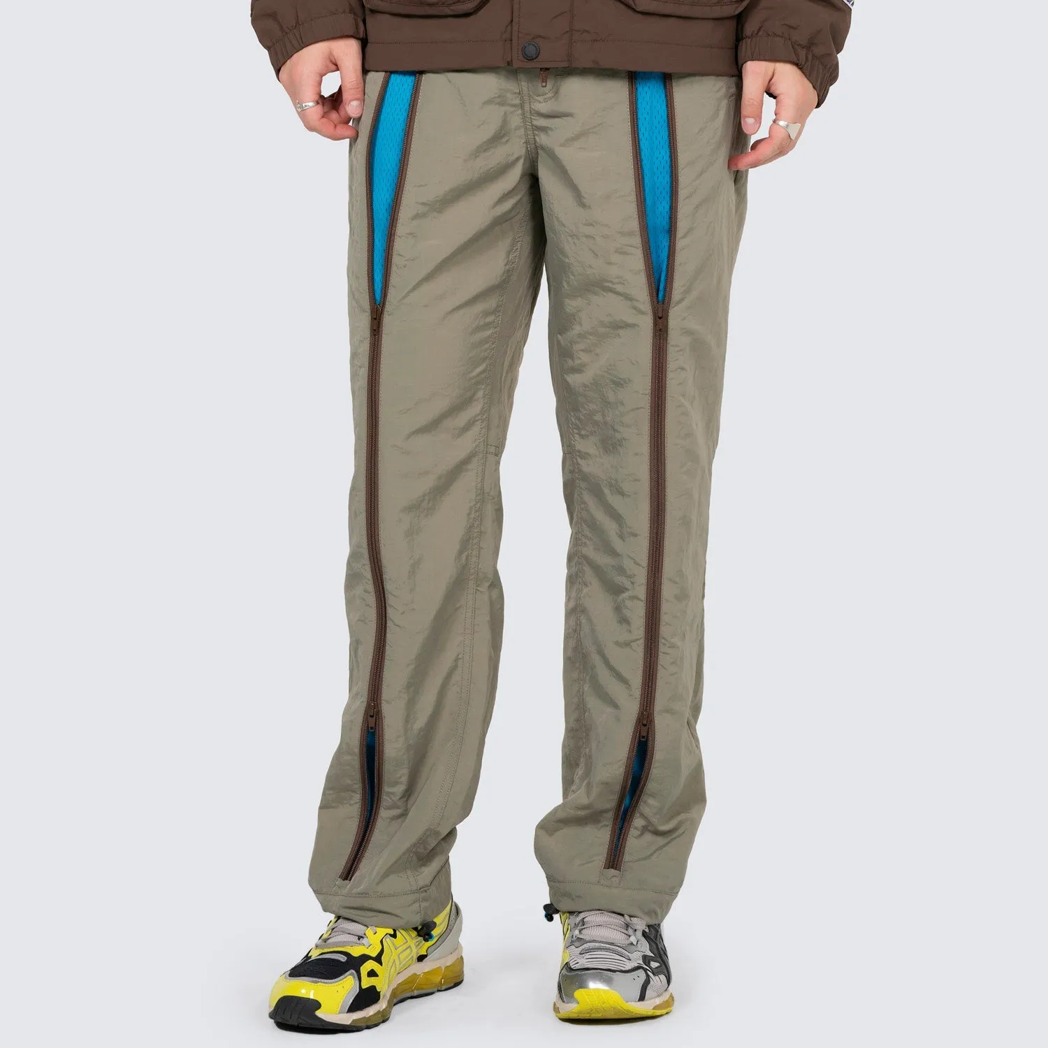 Pleasures Men Soul Nylon Active Pant Matcha