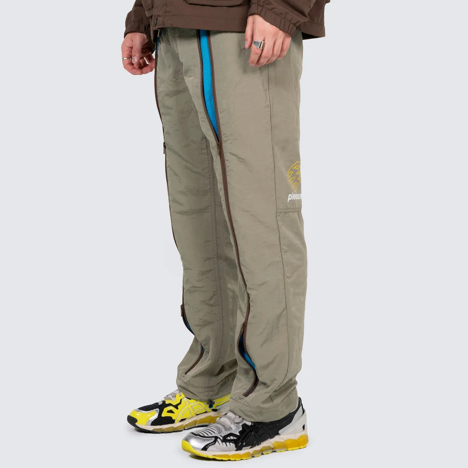 Pleasures Men Soul Nylon Active Pant Matcha