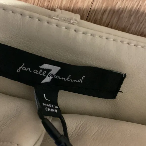 PR: SHORTS - 7 for all mankind Faux Leather Shorts
