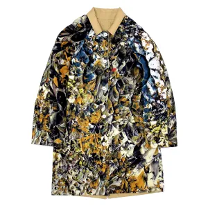 Reversible Trench Jacket (Paint Camo Cotton Ripstop / Tan Canvas)