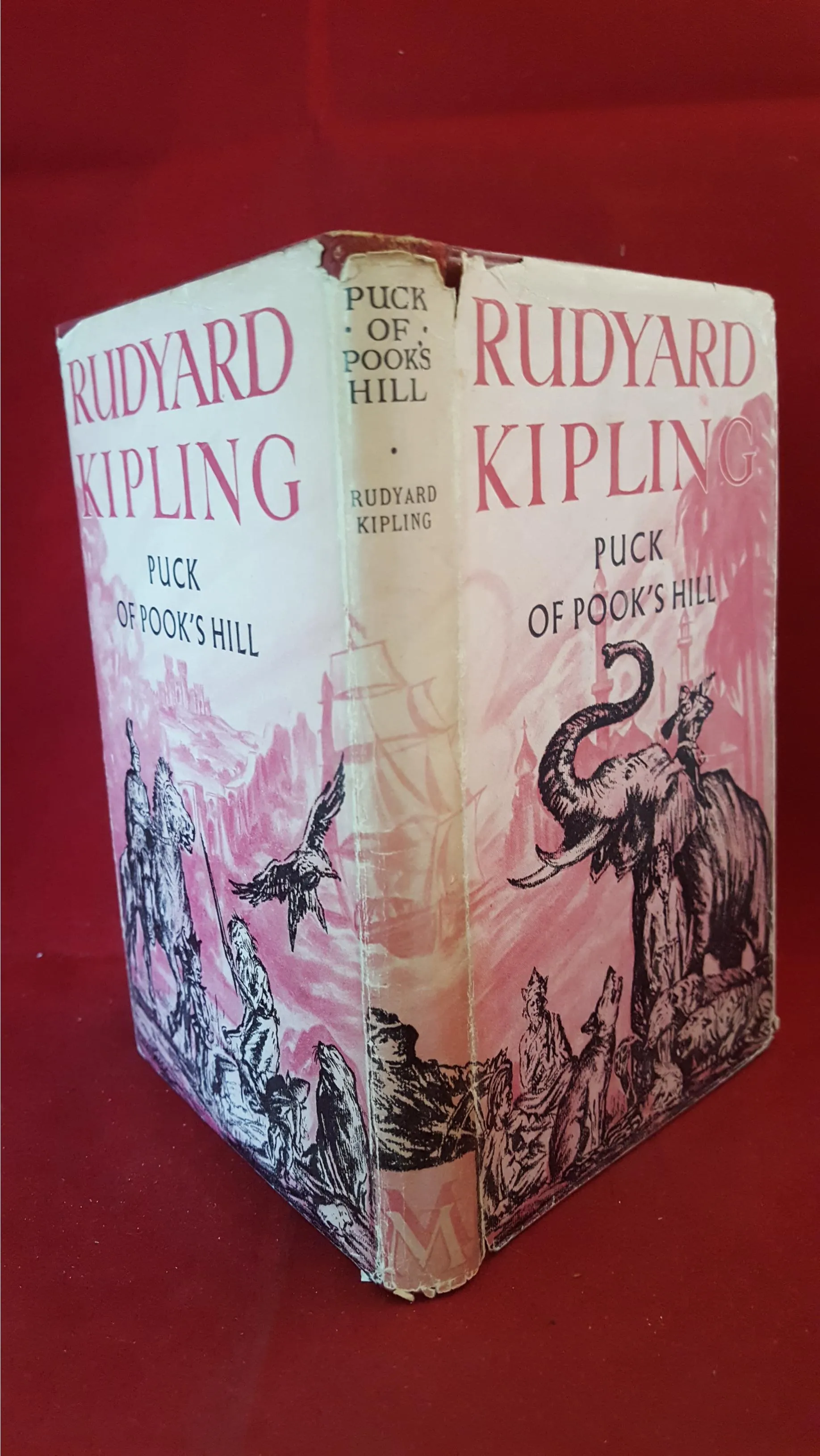 Rudyard Kipling - Puck Of Pook's Hill, Macmillan,1908, 1st Edition