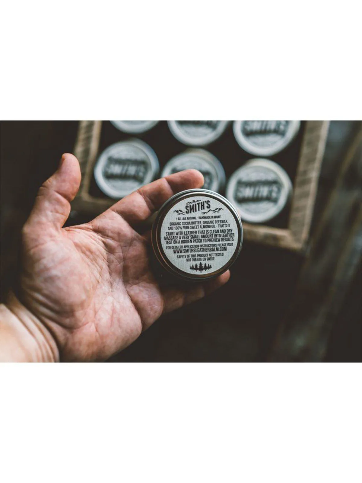 Smith's 1 Oz Tin Leather Balm
