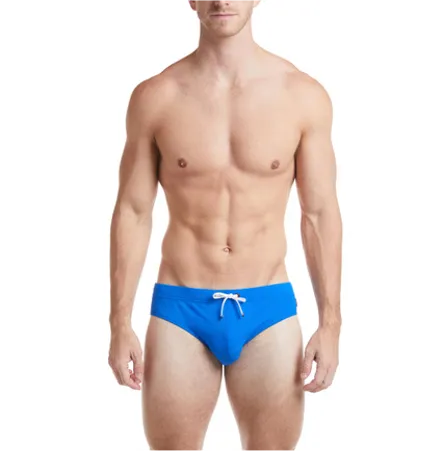 Solid Orange - COLIN Bikini Swim Brief