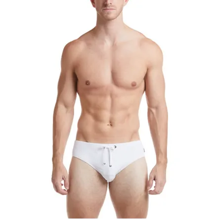 Solid Orange - COLIN Bikini Swim Brief