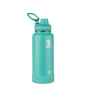 Takeya Active 950ML Stainless Steel Water Bottle With Spout Lid