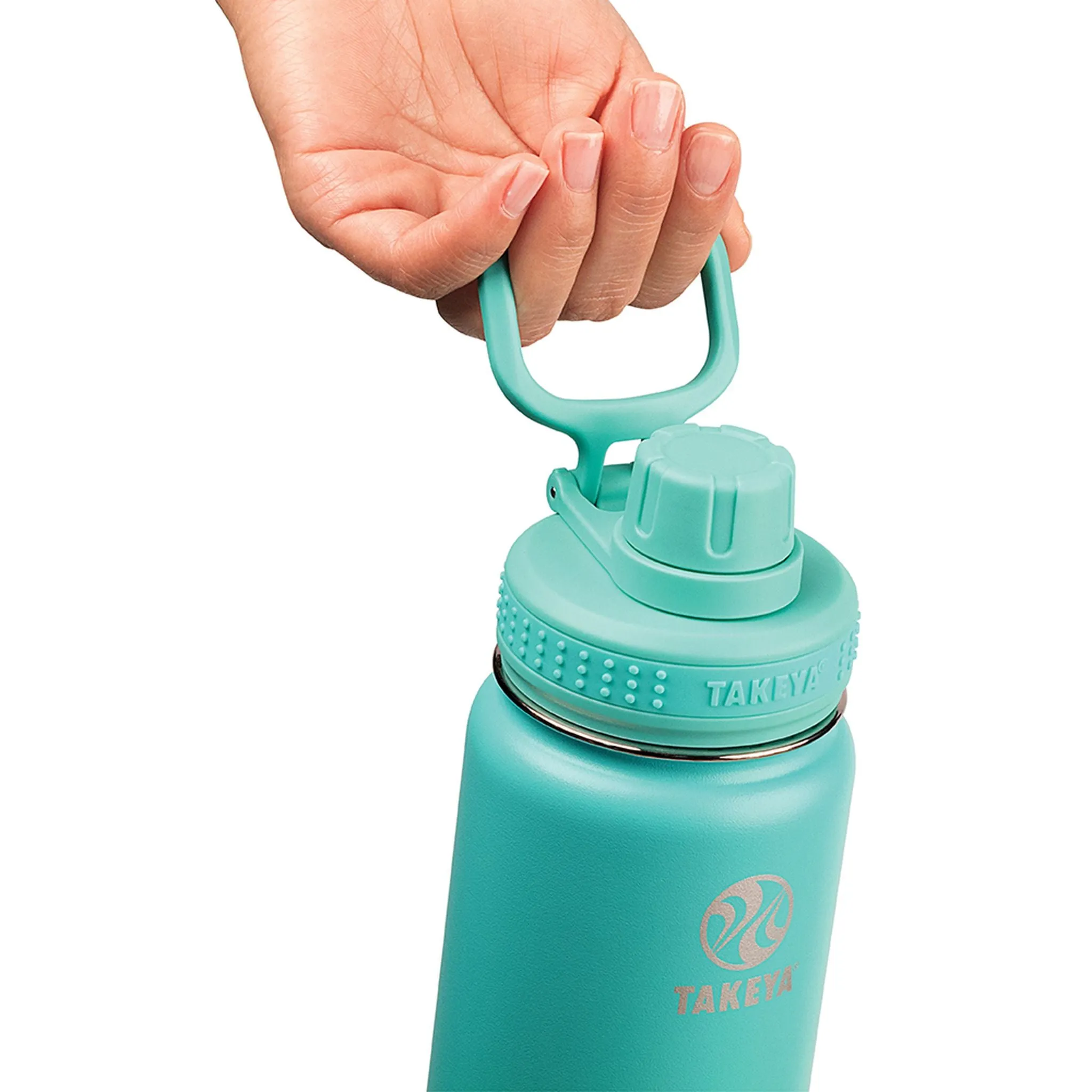 Takeya Active 950ML Stainless Steel Water Bottle With Spout Lid