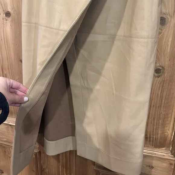 Ted Baker Faux Leather Skirt