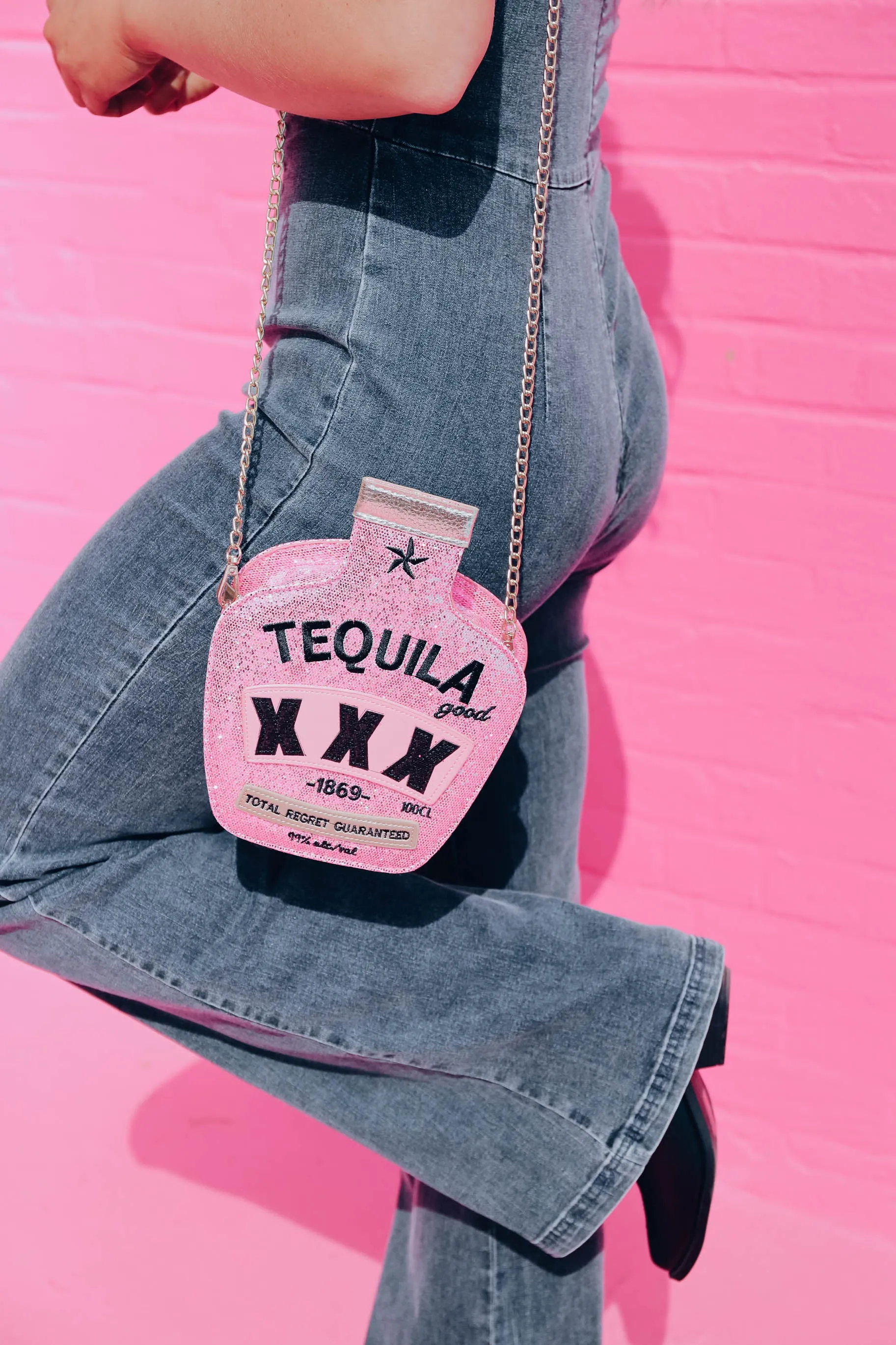 Tequila Lover Purse - Pink