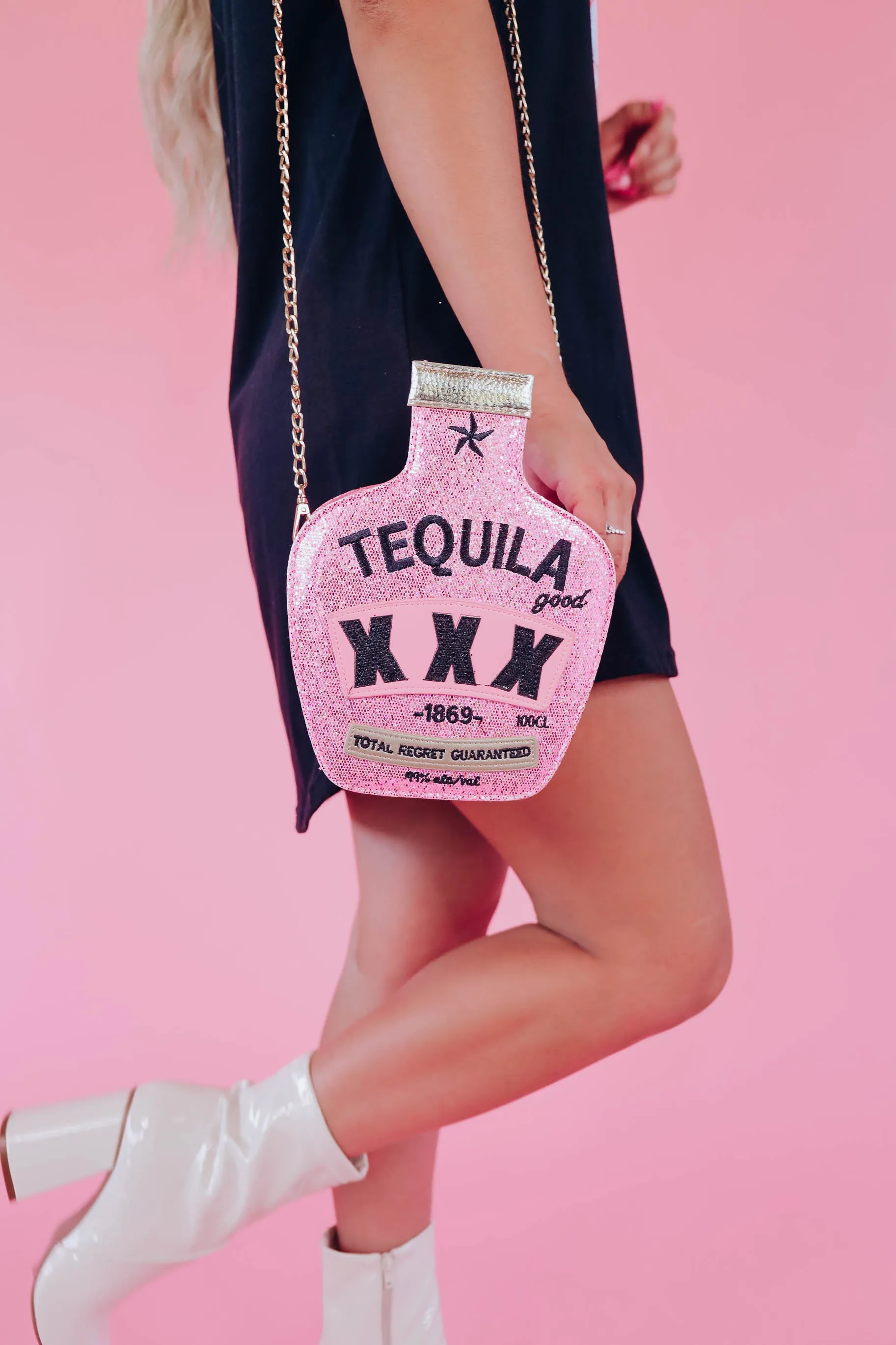 Tequila Lover Purse - Pink
