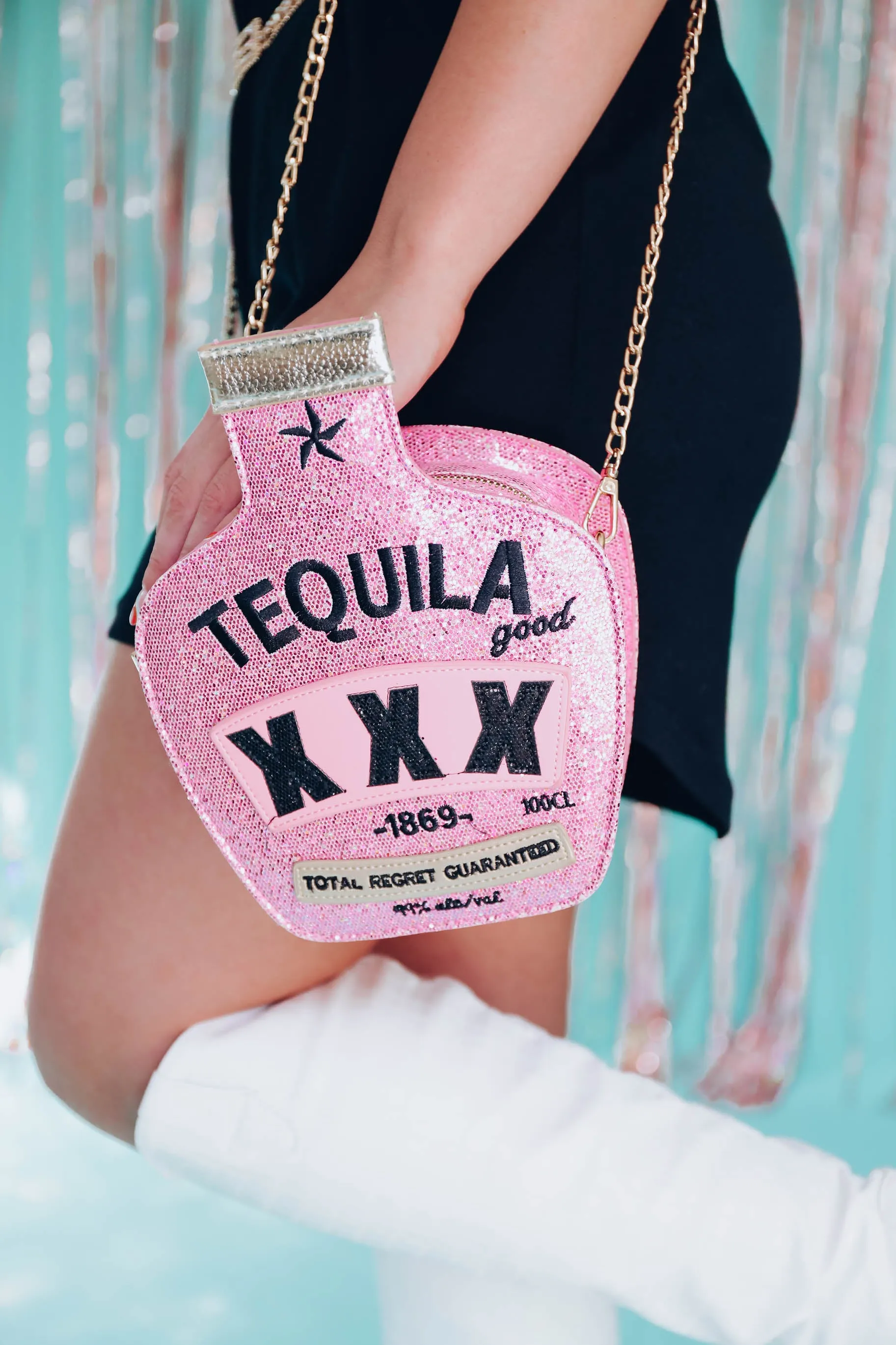 Tequila Lover Purse - Pink