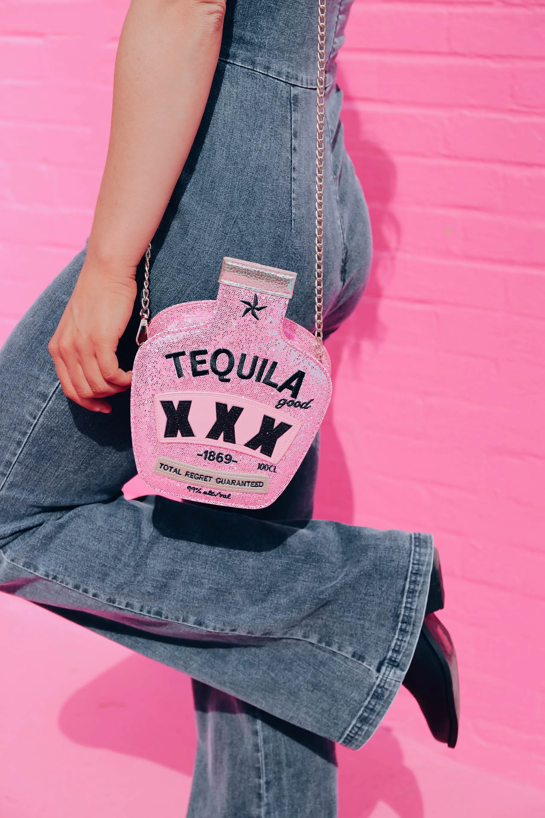 Tequila Lover Purse - Pink
