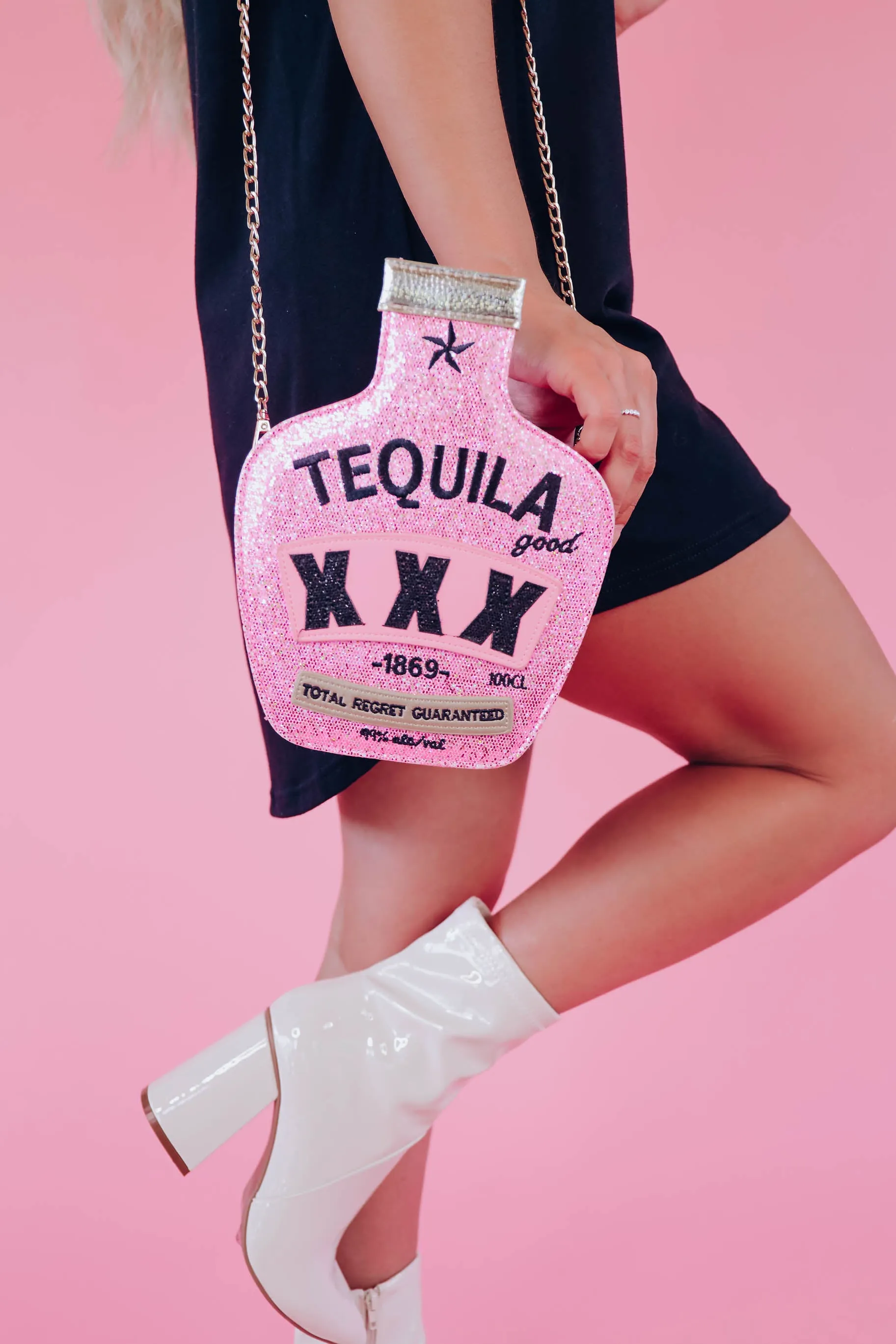 Tequila Lover Purse - Pink