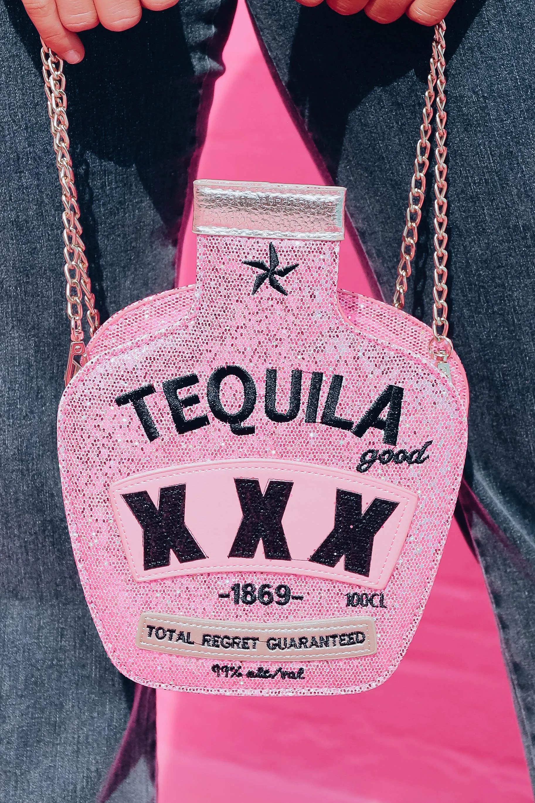 Tequila Lover Purse - Pink