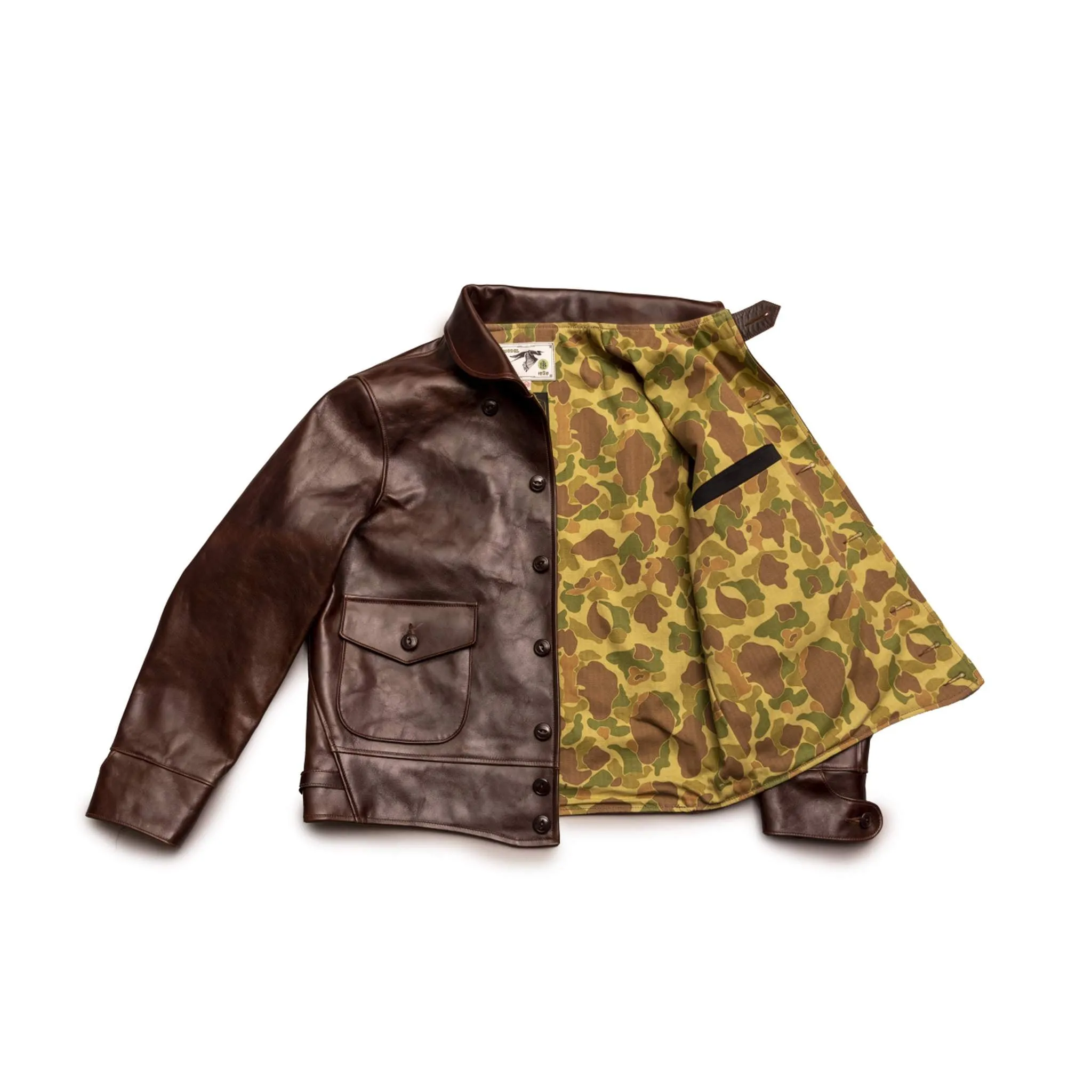 The Heron A-1 - Dark Brown Shinki Horsehide Oil Finish