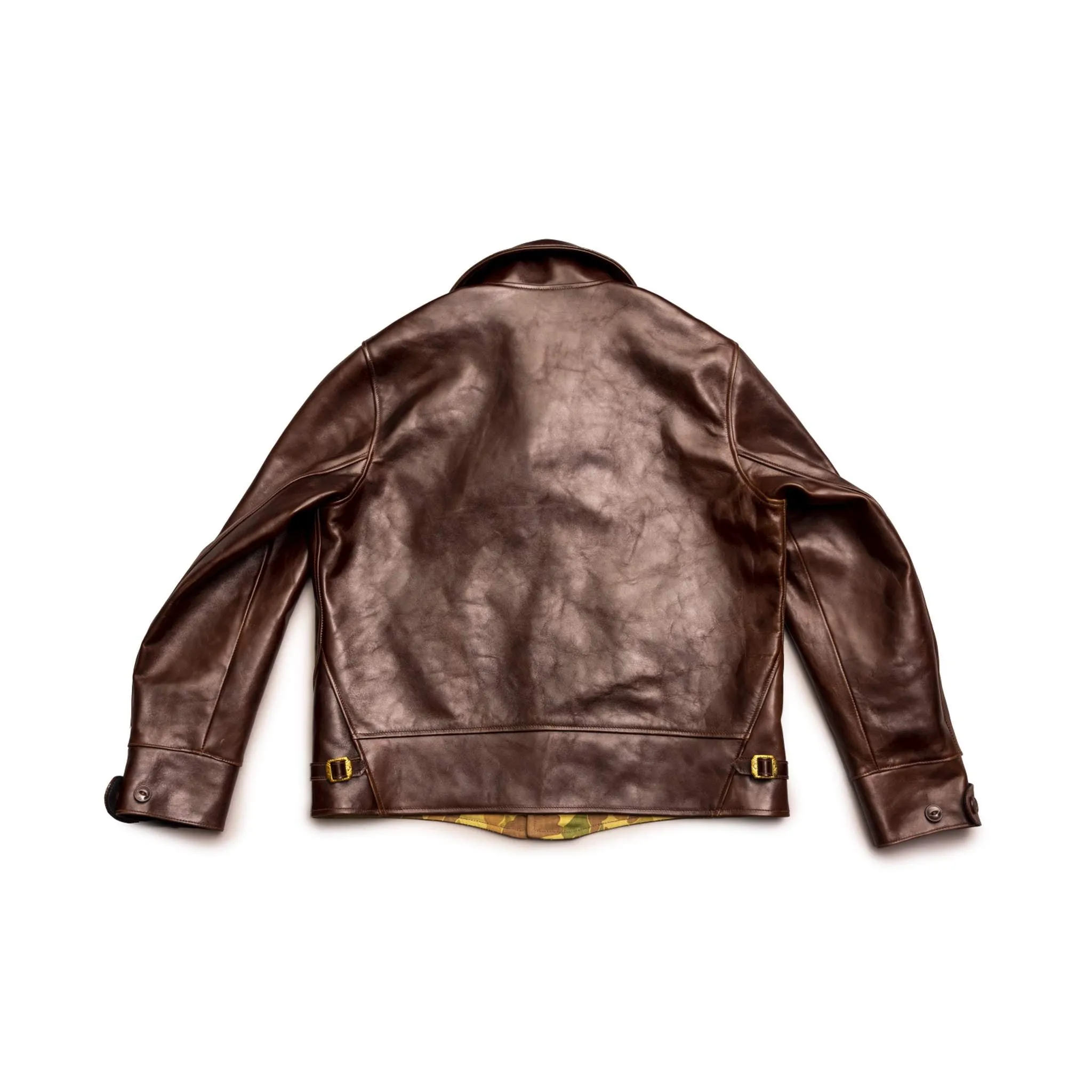 The Heron A-1 - Dark Brown Shinki Horsehide Oil Finish