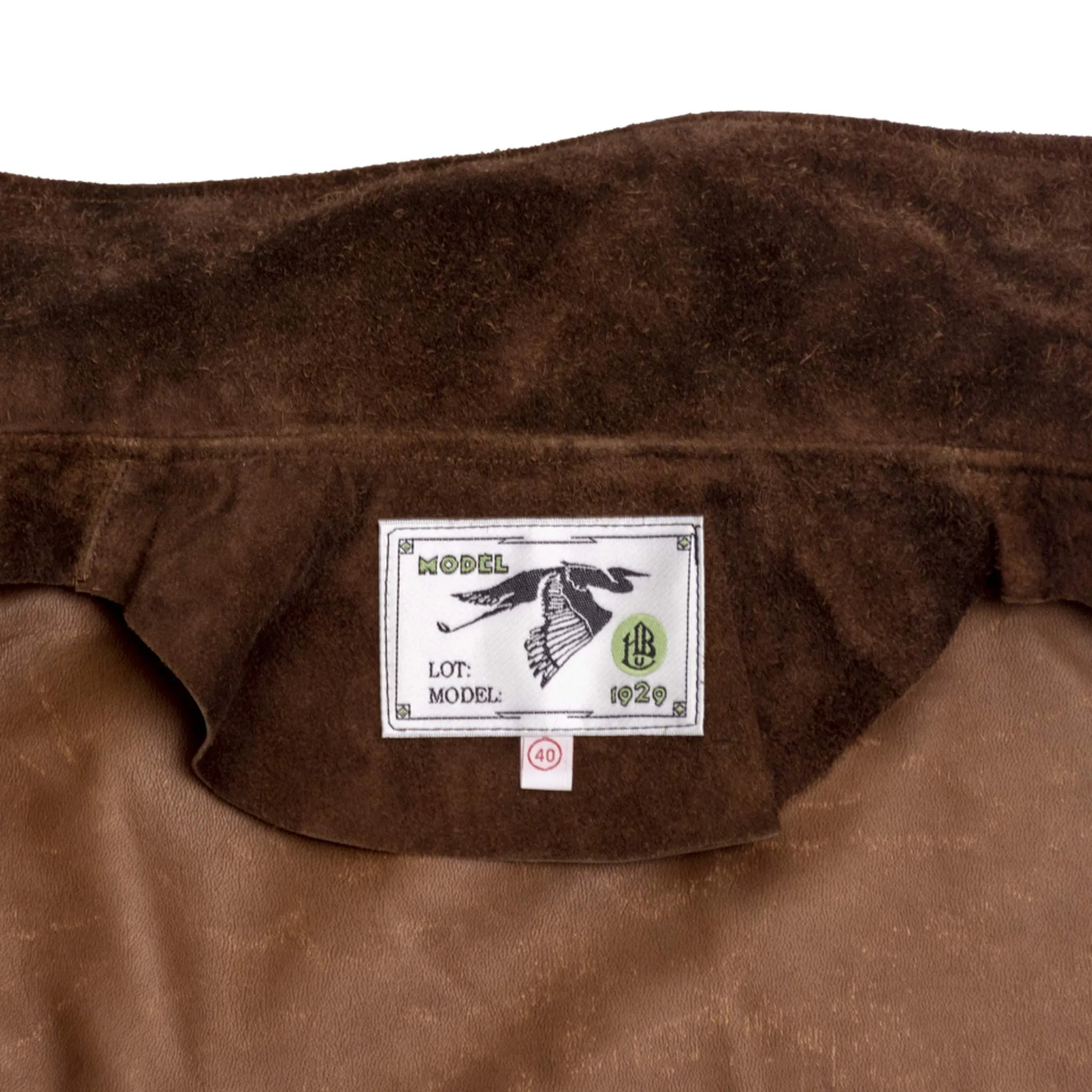 The Heron A-1 - Dark Brown Shinki Horsehide Suede
