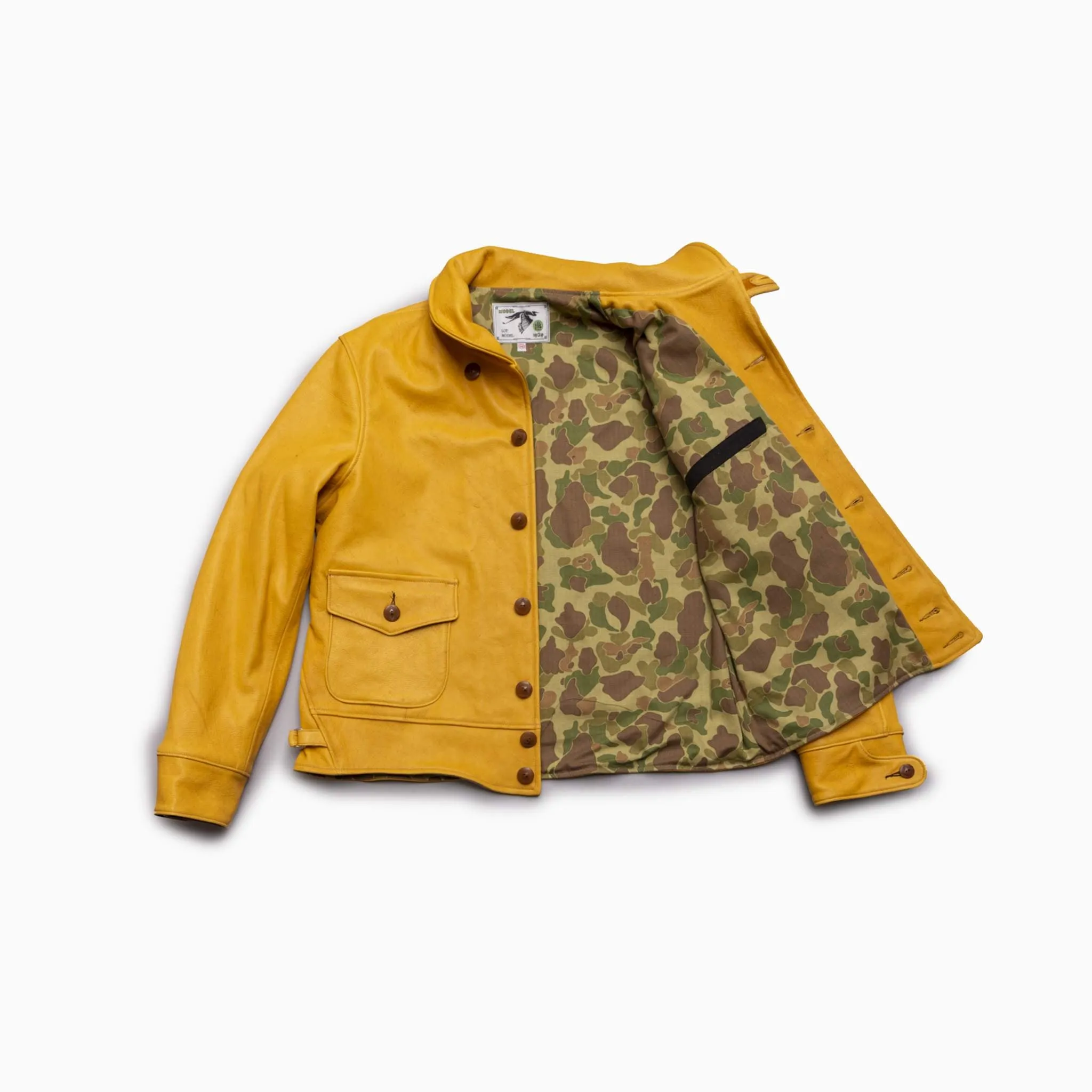 The Heron A-1 - Gold Canadian Moosehide