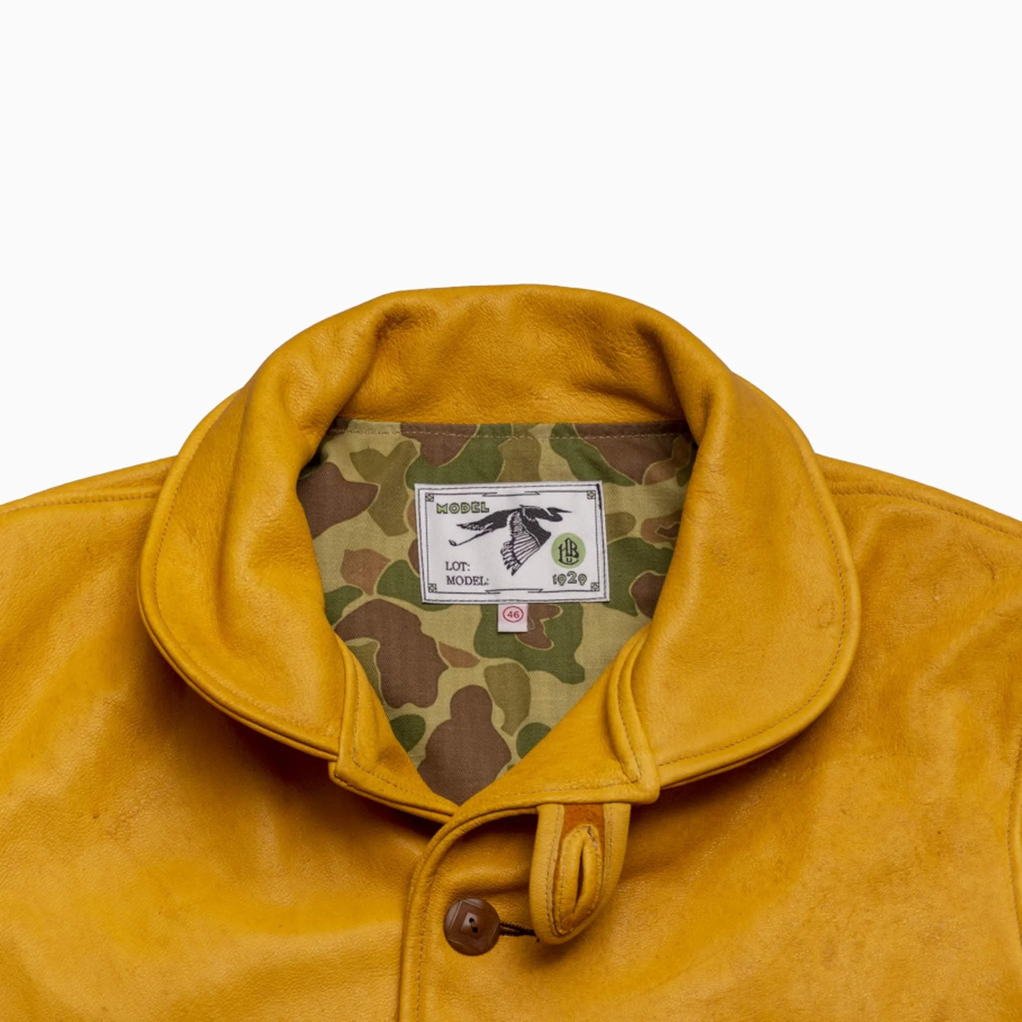 The Heron A-1 - Gold Canadian Moosehide