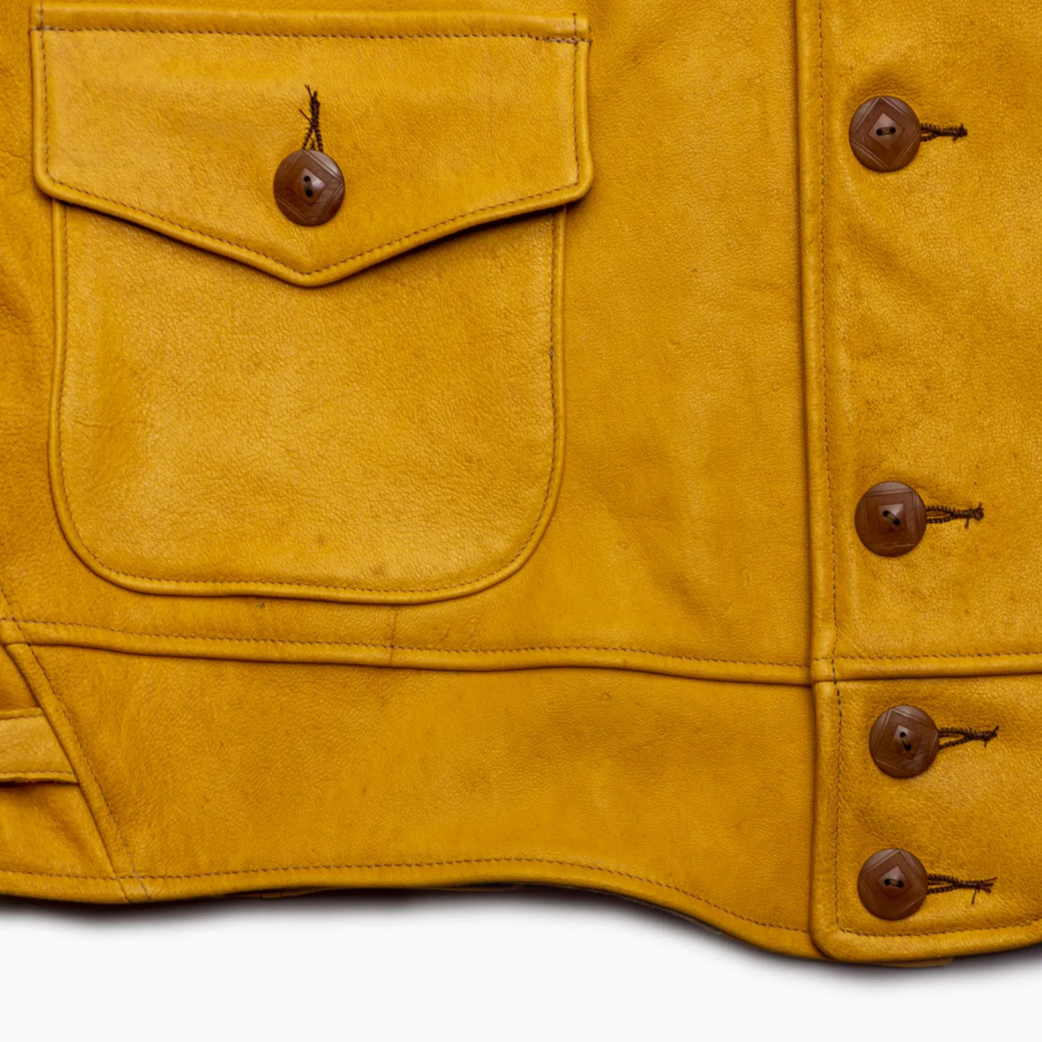 The Heron A-1 - Gold Canadian Moosehide