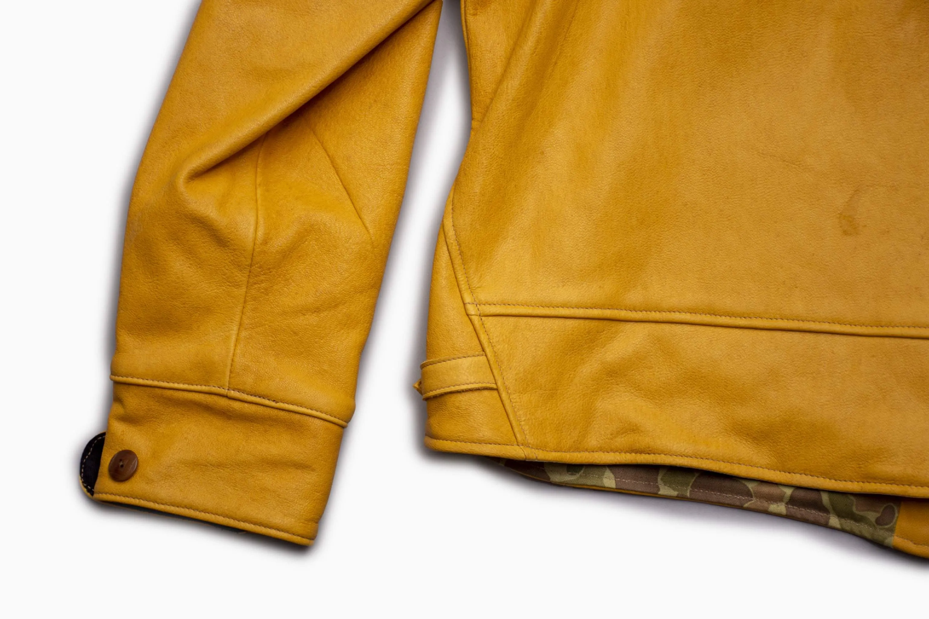The Heron A-1 - Gold Canadian Moosehide