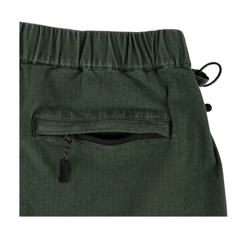 Welcome Summit Enzyme Washed Ripstop Cargo Short - Ivy